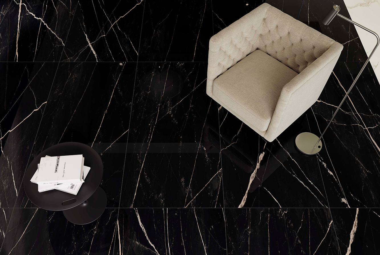 EMPIRE / CALACATTA BLACK POLISHED