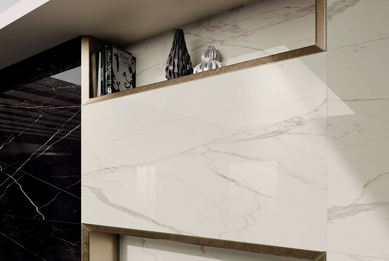 EMPIRE / CALACATTA DIAMOND POLISHED / CALACATTA BLACK POLISHED