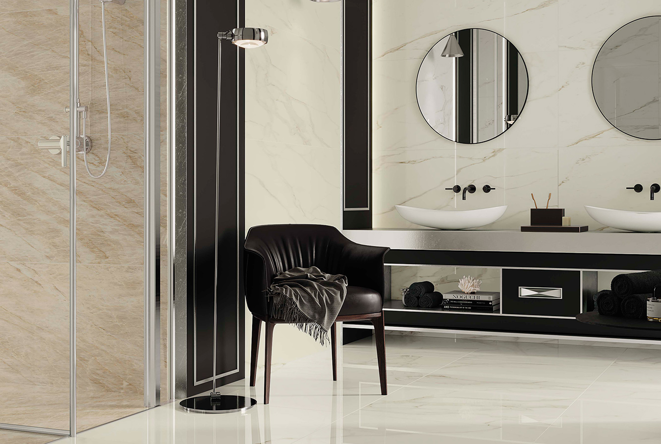 EMPIRE / CALACATTA DIAMOND POLISHED / TAJMAHAL POLISHED
